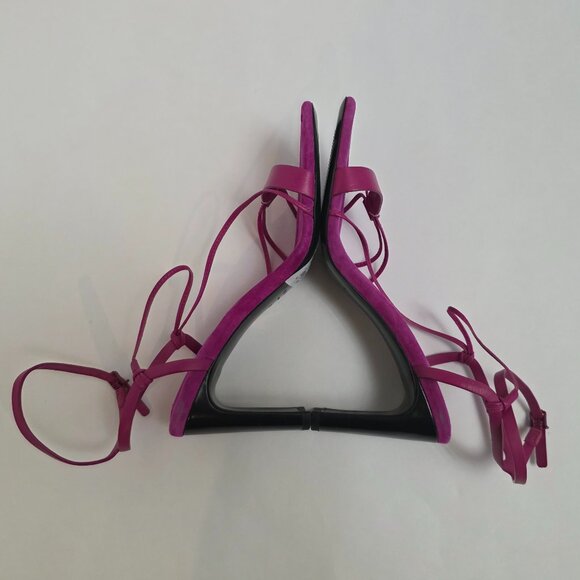 Rag & Bone Vossen Strappy High Heel Sandals in Fuchsia - Picture 14 of 16